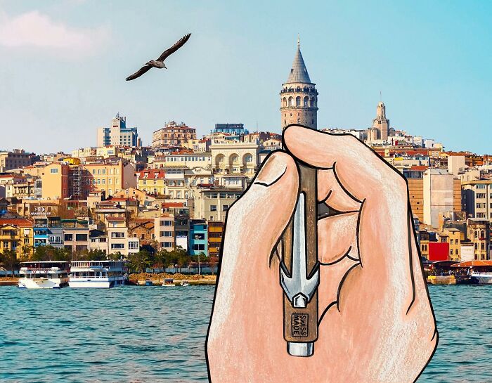 Artist Draws Creative Illustrations That Enhance The Original Picture In A Unique Way (64 New Pics) Artist Draws Creative Illustrations That Enhance The Original Picture In A Unique Way (64 New Pics)