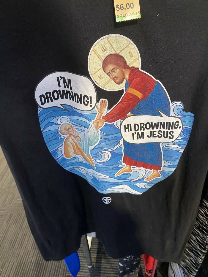 This Account Is Dedicated To Shirts &ldquo;Left For Dead In The World&rsquo;s Thrift Stores&rdquo;, And Here Are 40 Of The Funniest Ones