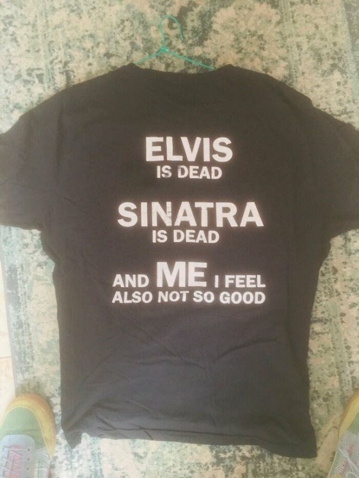 This Account Is Dedicated To Shirts &ldquo;Left For Dead In The World&rsquo;s Thrift Stores&rdquo;, And Here Are 40 Of The Funniest Ones