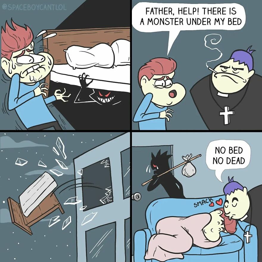 Quirky And Dark Comics Featuring Twisted Endings By SpaceBoyCantLol (35 New Pics) Quirky And Dark Comics Featuring Twisted Endings By SpaceBoyCantLol (35 New Pics)