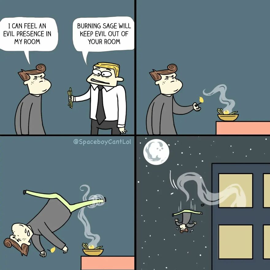 Quirky And Dark Comics Featuring Twisted Endings By SpaceBoyCantLol (35 New Pics) Quirky And Dark Comics Featuring Twisted Endings By SpaceBoyCantLol (35 New Pics)