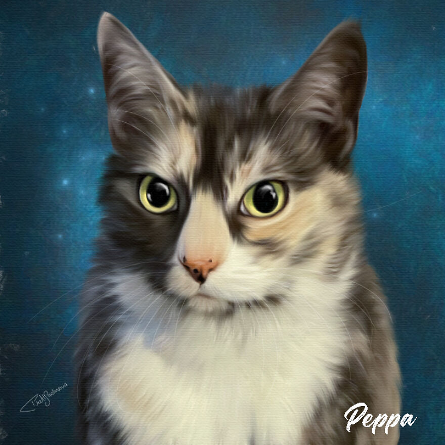 I Specialize In Turning Your Favorite Pet Photos Into Custom Digital Portraits (8 Pics) I Specialize In Turning Your Favorite Pet Photos Into Custom Digital Portraits (8 Pics)