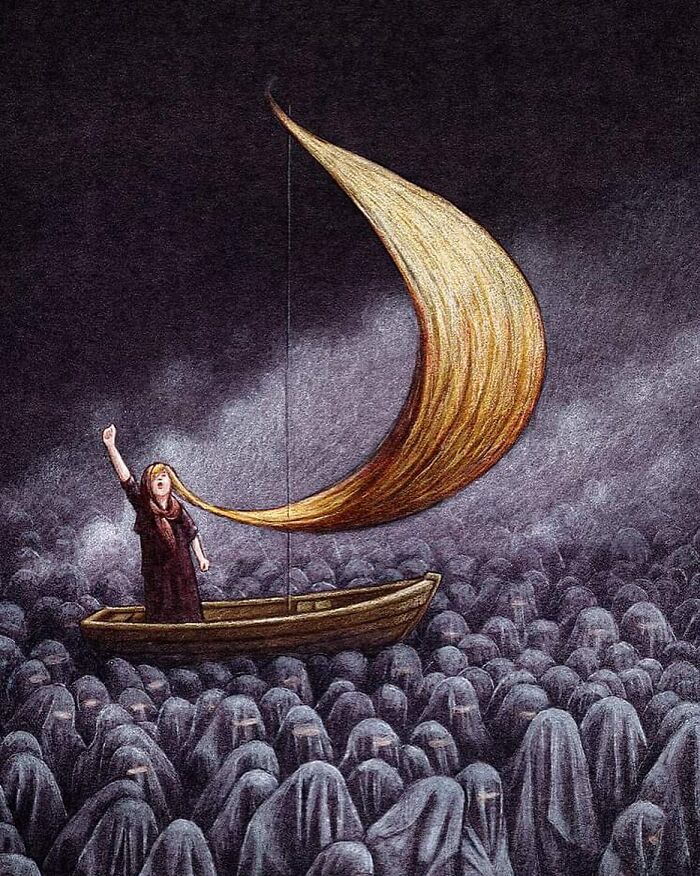 Artist Reveals What’s Wrong With Our Modern Society In These 32 New Satirical Illustrations