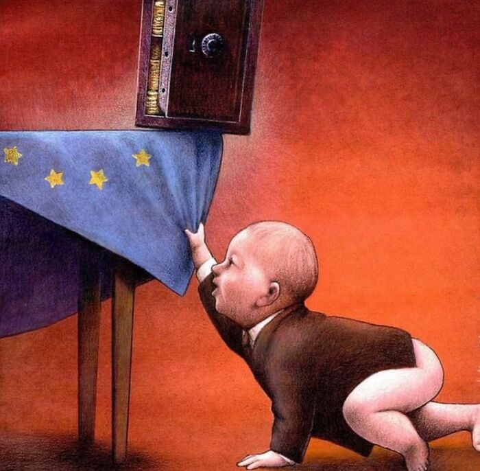 Artist Reveals What’s Wrong With Our Modern Society In These 32 New Satirical Illustrations