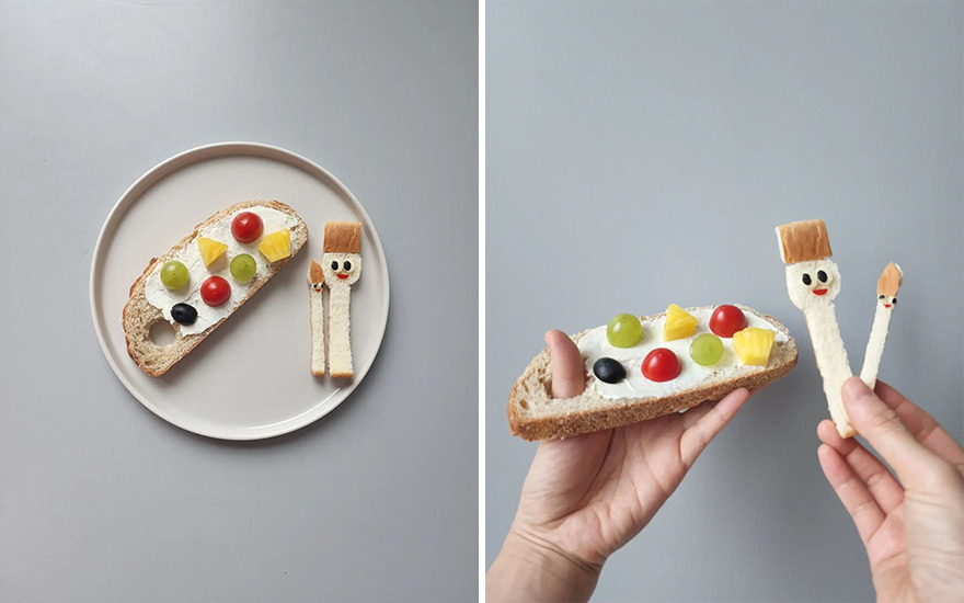 This 39-Year-Old Korean Food Artist Makes The Cutest Meals (55 Pics) This 39-Year-Old Korean Food Artist Makes The Cutest Meals (55 Pics)