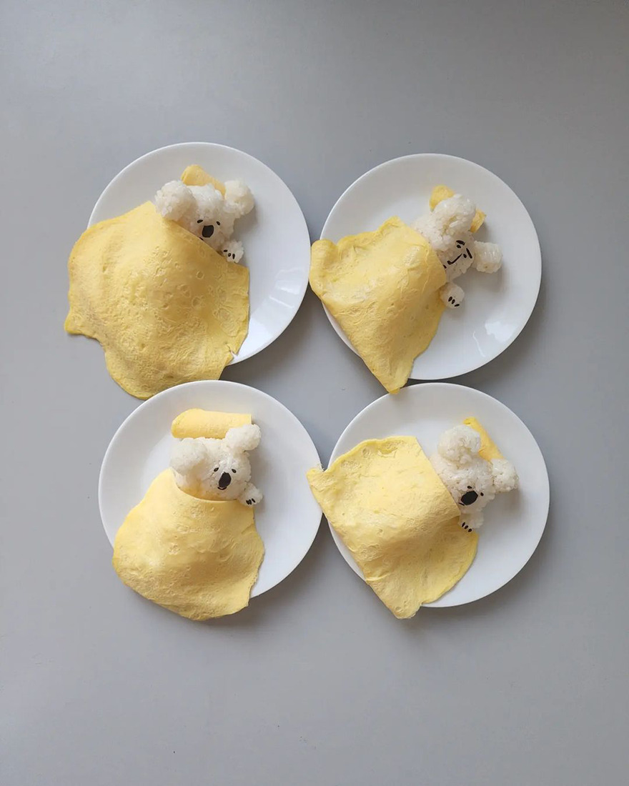 This 39-Year-Old Korean Food Artist Makes The Cutest Meals (55 Pics) This 39-Year-Old Korean Food Artist Makes The Cutest Meals (55 Pics)