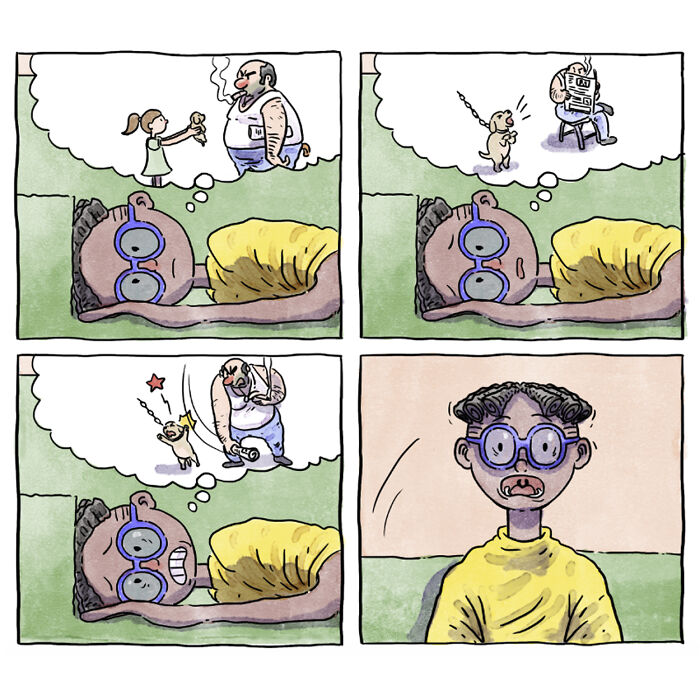 Artist Creates Heartfelt Comics About Life With A New Dog Without Using A Single Word (5 New Stories) Artist Creates Heartfelt Comics About Life With A New Dog Without Using A Single Word (5 New Stories)