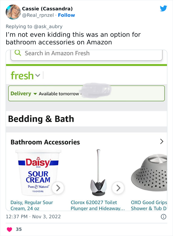 Viral Twitter Thread With Over 400K Likes Has People Telling About Online Shopping Fails After Reading Of Walmart AI’s Ridiculous Replacement Suggestion Viral Twitter Thread With Over 400K Likes Has People Telling About Online Shopping Fails After Reading Of Walmart AI’s Ridiculous Replacement Suggestion