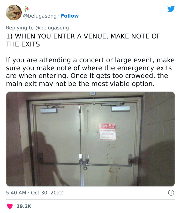 24 Potentially Life-Saving Tips If You Ever Find Yourself Trapped In A Crushing Crowd, As Shared In This Dedicated Twitter Thread 24 Potentially Life-Saving Tips If You Ever Find Yourself Trapped In A Crushing Crowd, As Shared In This Dedicated Twitter Thread