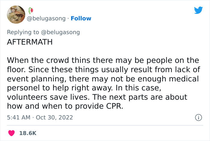 24 Potentially Life-Saving Tips If You Ever Find Yourself Trapped In A Crushing Crowd, As Shared In This Dedicated Twitter Thread 24 Potentially Life-Saving Tips If You Ever Find Yourself Trapped In A Crushing Crowd, As Shared In This Dedicated Twitter Thread
