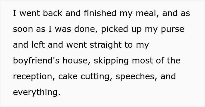 &ldquo;[Am I The Jerk] For Being Surly, Rude And Mean At A Wedding And Leaving Early?&rdquo;