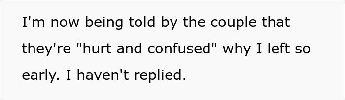 &ldquo;[Am I The Jerk] For Being Surly, Rude And Mean At A Wedding And Leaving Early?&rdquo;