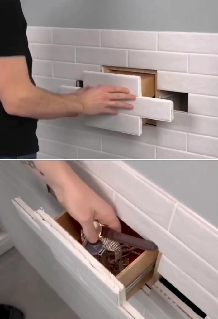35 Secret Places And Compartments Hidden In People’s Homes (New Pics) 35 Secret Places And Compartments Hidden In People’s Homes (New Pics)