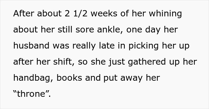 The Internet Applauds This Woman For Exposing Entitled Colleague Who’d Been Faking A “Sprained Ankle” For 2½ Weeks The Internet Applauds This Woman For Exposing Entitled Colleague Who’d Been Faking A “Sprained Ankle” For 2½ Weeks