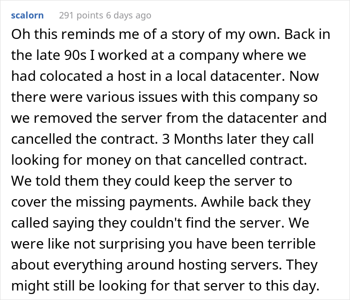 Storage Company Charges Client For Something That Never Existed, So She Pretends Like It Does And Now They Have To Find It
