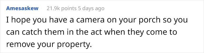 Delusional Neighbor Writes An Anonymous Letter To This Person Demanding They Get Rid Of Fake Plants On Their Porch Before They Take Legal Action Delusional Neighbor Writes An Anonymous Letter To This Person Demanding They Get Rid Of Fake Plants On Their Porch Before They Take Legal Action
