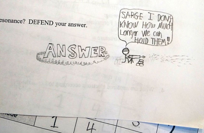 50 Of The Sassiest And Funniest Test Answers (New Pics) 50 Of The Sassiest And Funniest Test Answers (New Pics)