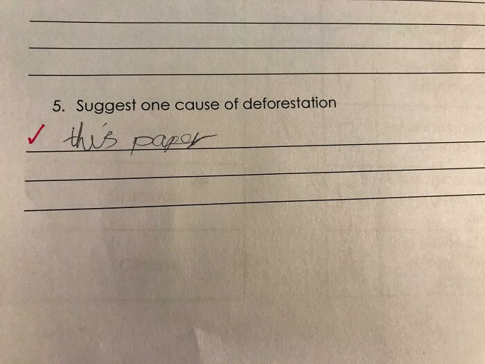 50 Of The Sassiest And Funniest Test Answers (New Pics) 50 Of The Sassiest And Funniest Test Answers (New Pics)