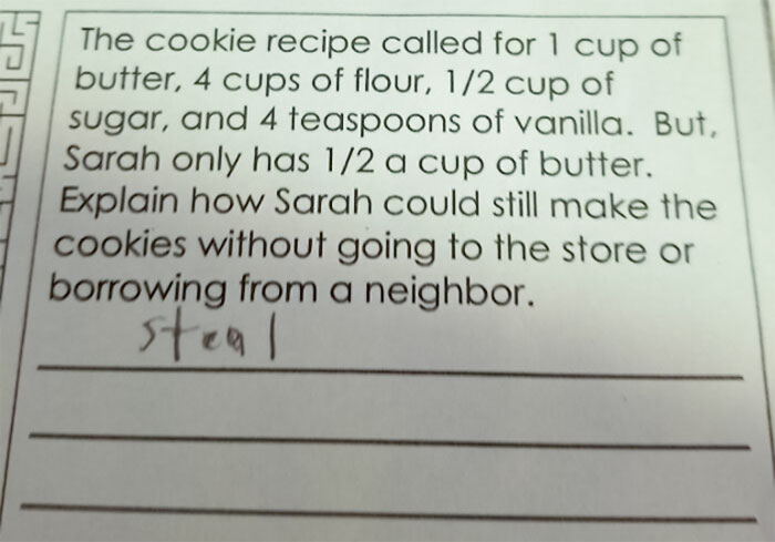 50 Of The Sassiest And Funniest Test Answers (New Pics) 50 Of The Sassiest And Funniest Test Answers (New Pics)