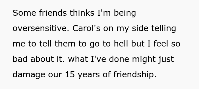 Woman Helps Her Infertile Friend With The Next IVF Cycle, Then Finds Out She Mocked Her Behind Her Back, Cancels The Check Woman Helps Her Infertile Friend With The Next IVF Cycle, Then Finds Out She Mocked Her Behind Her Back, Cancels The Check