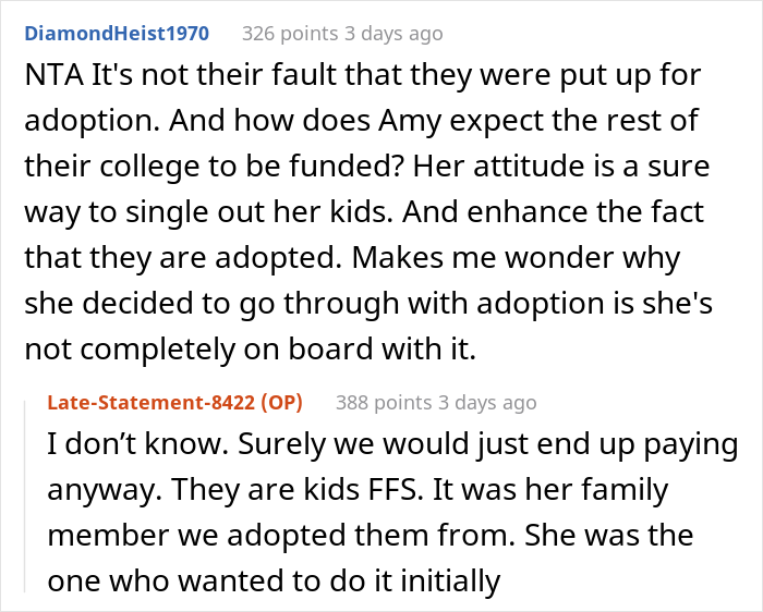 &ldquo;[Am I The Jerk] For Treating My Adopted Children The Same As My Biological Child?&rdquo;