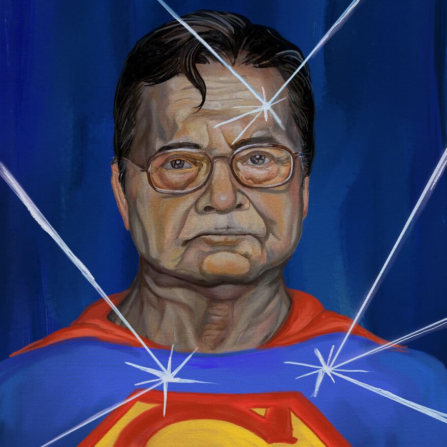 This Is A One-Of-A-Kind Collection Of Hand-Drawn Portraits Of My Father Featuring Decades Of Pop Icons From Many Genres And Cultures This Is A One-Of-A-Kind Collection Of Hand-Drawn Portraits Of My Father Featuring Decades Of Pop Icons From Many Genres And Cultures