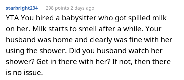 Woman Catches Babysitter Right After She Took A Shower At Their House, Blows Up At Her Woman Catches Babysitter Right After She Took A Shower At Their House, Blows Up At Her