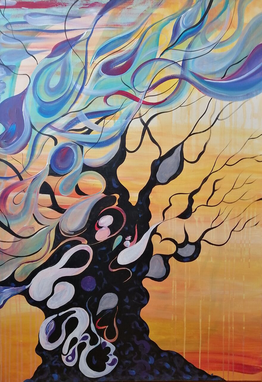 After A Longer Break, I Am Sharing My  Artwork From The Archives, And Here Are 16 Of My Paintings