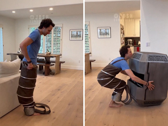 One-Legged Man Dresses Up In An Epic Halloween Costume Every Year, And Here’s His Grand Reveal In 2022 One-Legged Man Dresses Up In An Epic Halloween Costume Every Year, And Here’s His Grand Reveal In 2022