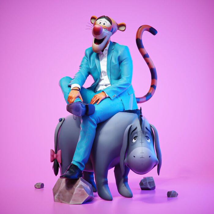 Artist Depicts Famous Characters As Real Human Beings Dressed In Modern Clothes (30 New Pics) Artist Depicts Famous Characters As Real Human Beings Dressed In Modern Clothes (30 New Pics)