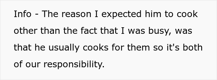 Husband Goes To Meet Friends And Tricks Wife Into Making Dinner For His Kids, Is Livid After Learning She Ordered Takeout
