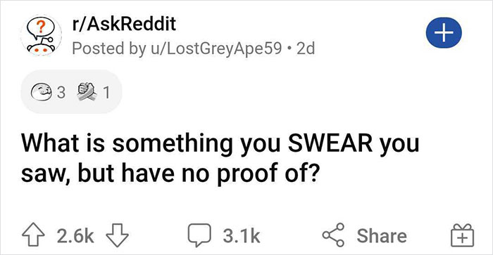 35 Situations People In This Online Thread Have Been In That Are So Bizarre Nobody Believes Them