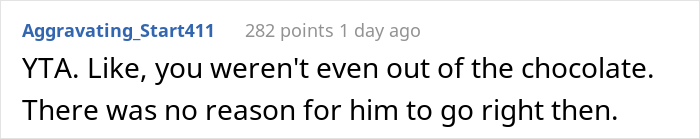 Guy Spends Hours Driving To Replace His Wife’s Favorite Chocolates After Being Caught Eating Them Guy Spends Hours Driving To Replace His Wife’s Favorite Chocolates After Being Caught Eating Them