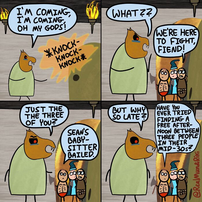 I Made 18 Comics About Dungeons And Dragons I Made 18 Comics About Dungeons And Dragons