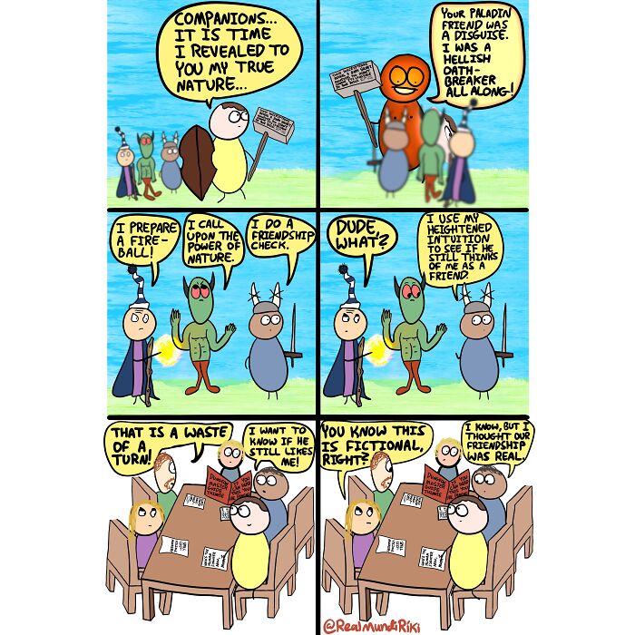 I Made 18 Comics About Dungeons And Dragons I Made 18 Comics About Dungeons And Dragons