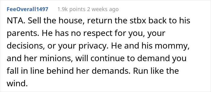 Man Gives His Mom The Keys To His House When Wife Asked Not To, So She Changes The Locks, Making The Family Furious Man Gives His Mom The Keys To His House When Wife Asked Not To, So She Changes The Locks, Making The Family Furious