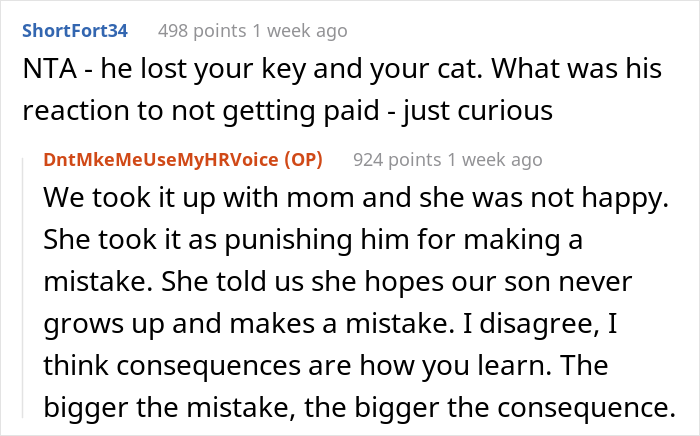 16 Y.O. Loses His Neighbor’s Cat That He Was Supposed To Pet Sit, His Mom Is Upset About The Neighbors Refusing To Pay For His Work 16 Y.O. Loses His Neighbor’s Cat That He Was Supposed To Pet Sit, His Mom Is Upset About The Neighbors Refusing To Pay For His Work