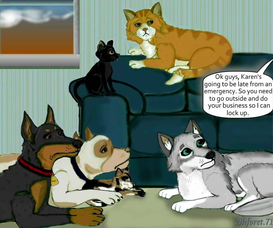 I Have Created ‘Locked Out Pt I’ Comics (12 Pics)