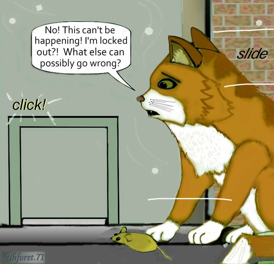 I Have Created ‘Locked Out Pt I’ Comics (12 Pics)