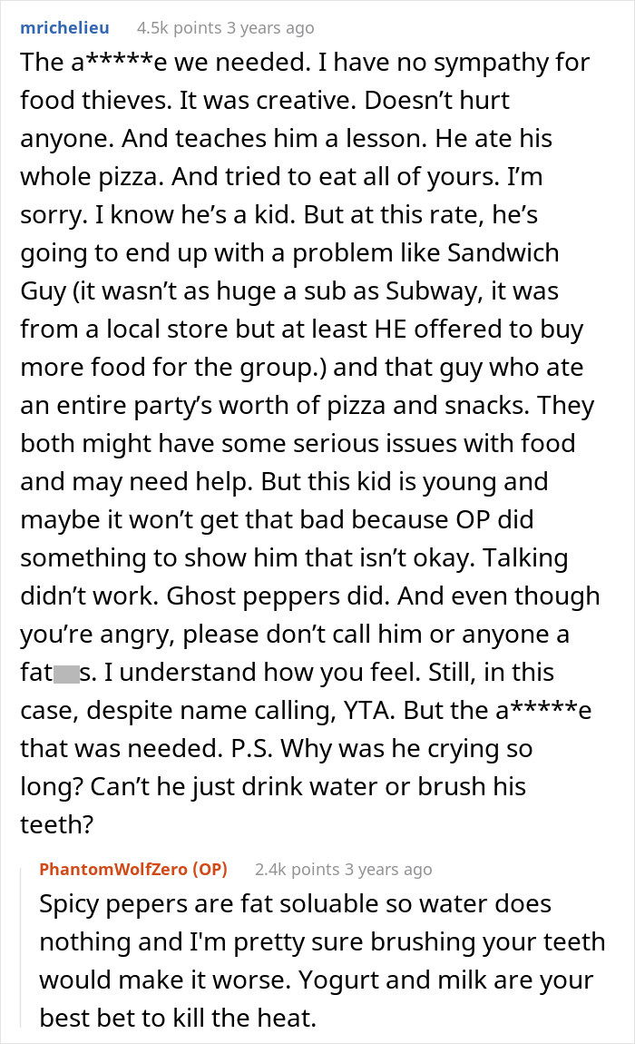 “He Didn’t Stop Crying For An Hour”: Guy Adds Ghost Pepper Flakes To His Leftover Pizza To Punish A Food-Thieving Sibling “He Didn’t Stop Crying For An Hour”: Guy Adds Ghost Pepper Flakes To His Leftover Pizza To Punish A Food-Thieving Sibling