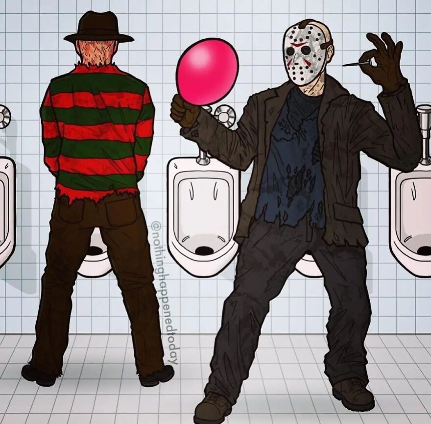 Artist Reveals The Secret Lives Of Famous Characters (28 New Pics) Artist Reveals The Secret Lives Of Famous Characters (28 New Pics)