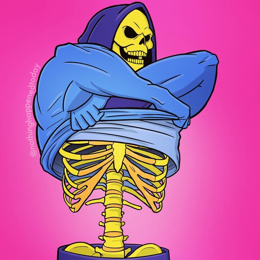 Artist Reveals The Secret Lives Of Famous Characters (28 New Pics) Artist Reveals The Secret Lives Of Famous Characters (28 New Pics)