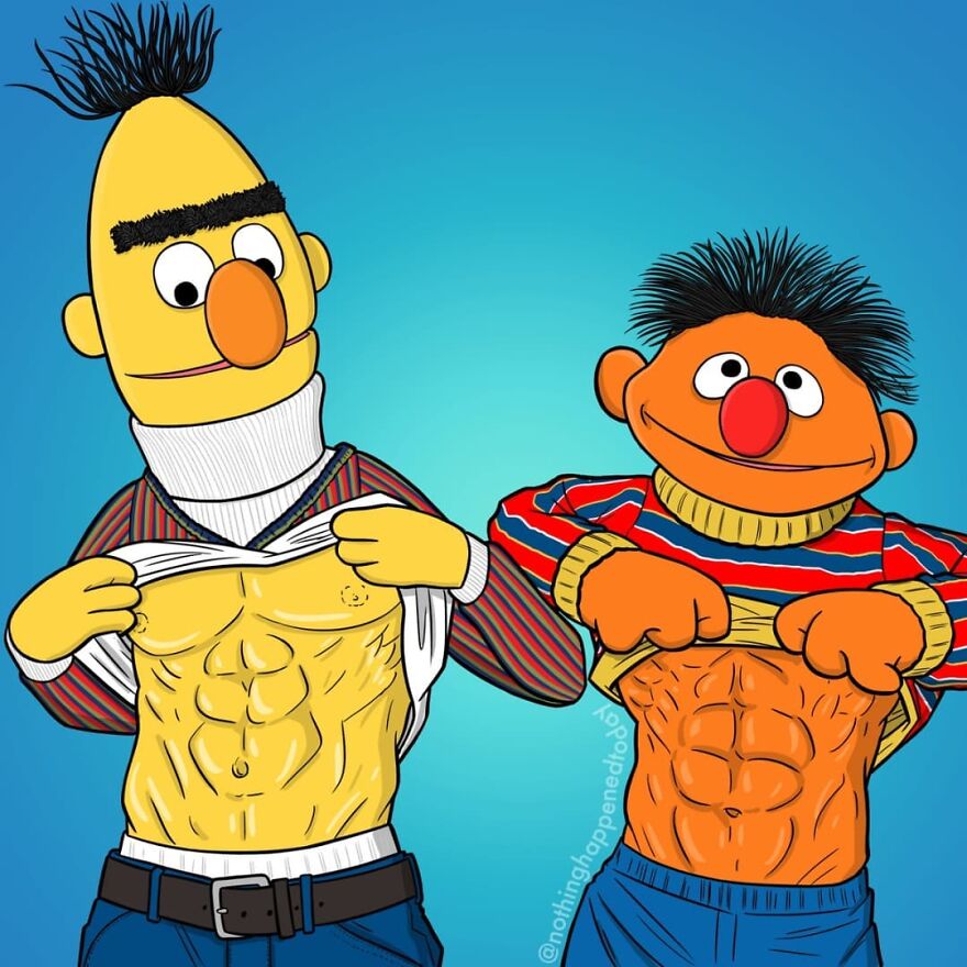 Artist Reveals The Secret Lives Of Famous Characters (28 New Pics) Artist Reveals The Secret Lives Of Famous Characters (28 New Pics)