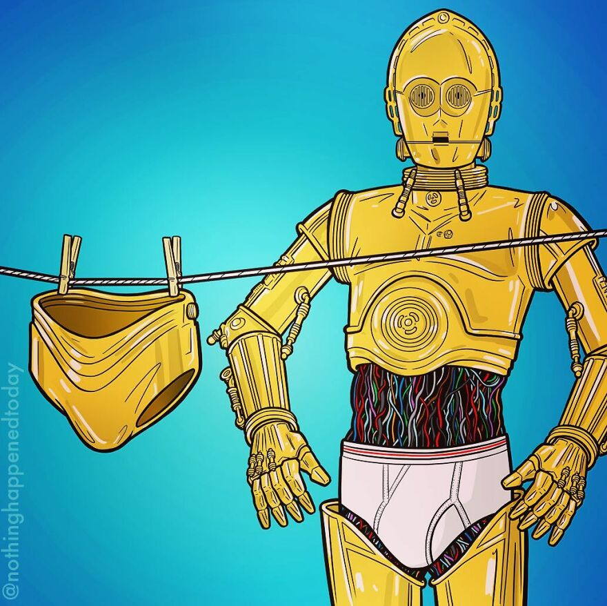 Artist Reveals The Secret Lives Of Famous Characters (28 New Pics) Artist Reveals The Secret Lives Of Famous Characters (28 New Pics)