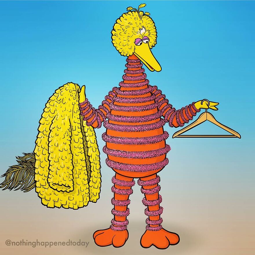 Artist Reveals The Secret Lives Of Famous Characters (28 New Pics) Artist Reveals The Secret Lives Of Famous Characters (28 New Pics)