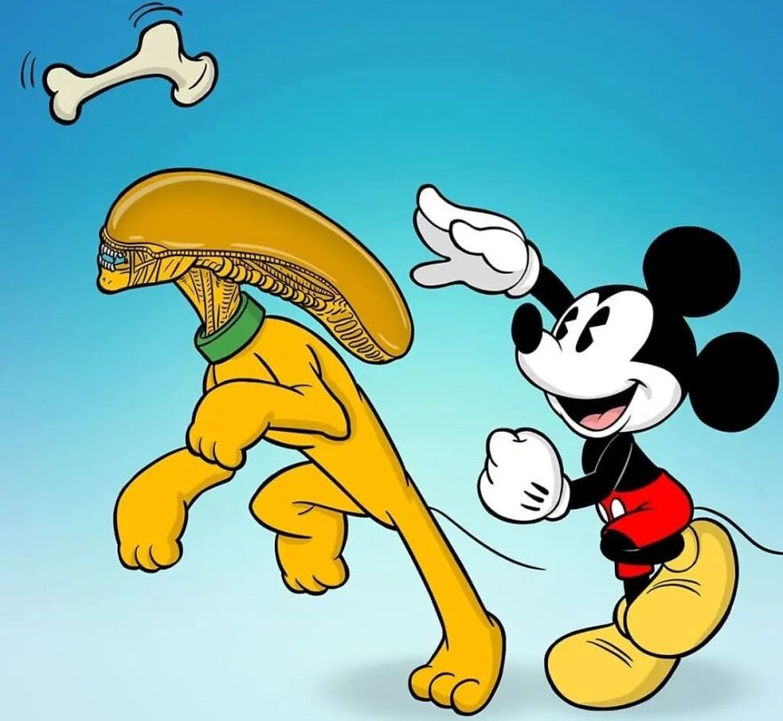 Artist Reveals The Secret Lives Of Famous Characters (28 New Pics) Artist Reveals The Secret Lives Of Famous Characters (28 New Pics)