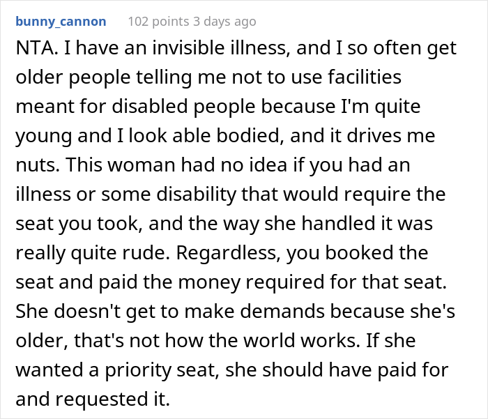 Woman Pays A Lot Of Money For A Comfortable Seat On The Train, Elderly Woman Wants Her To Move Woman Pays A Lot Of Money For A Comfortable Seat On The Train, Elderly Woman Wants Her To Move