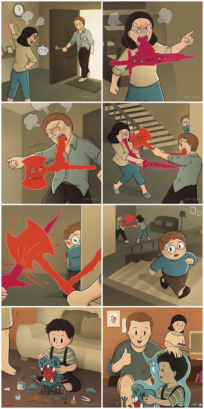 This Artist Creates Unusual Thought-Provoking Comics With A Deeper Meaning (8 New Stories) This Artist Creates Unusual Thought-Provoking Comics With A Deeper Meaning (8 New Stories)