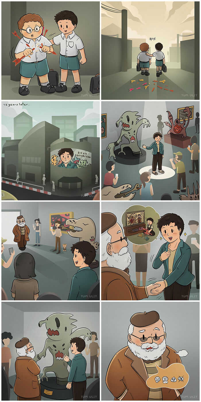 This Artist Creates Unusual Thought-Provoking Comics With A Deeper Meaning (8 New Stories) This Artist Creates Unusual Thought-Provoking Comics With A Deeper Meaning (8 New Stories)