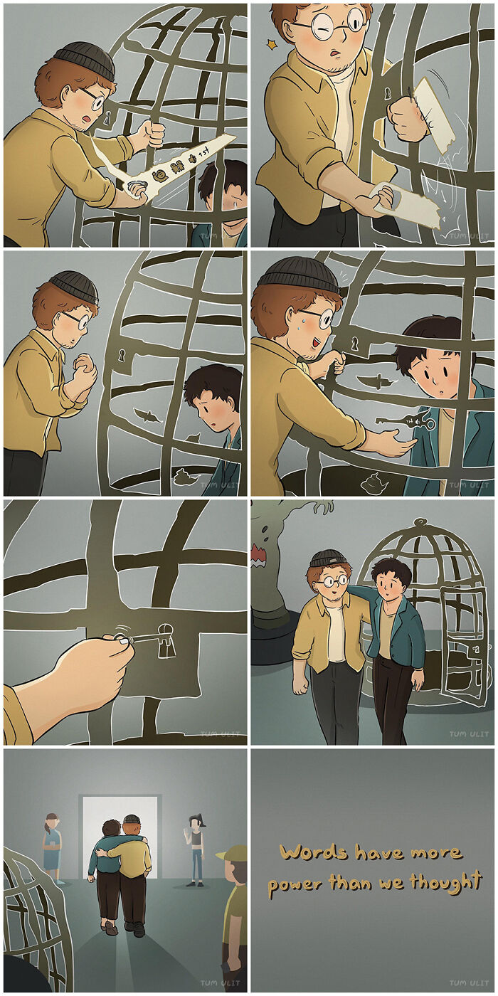 This Artist Creates Unusual Thought-Provoking Comics With A Deeper Meaning (8 New Stories) This Artist Creates Unusual Thought-Provoking Comics With A Deeper Meaning (8 New Stories)